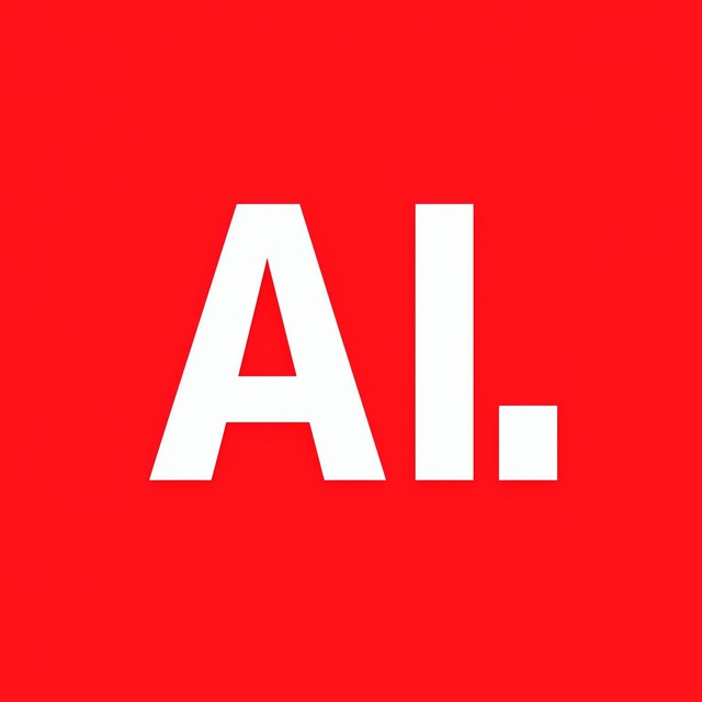 Аватар AI и точка.